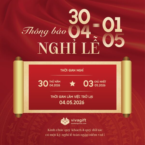 Thông Tin Tuyển Dụng Vivagift 6 thong bao nghi le 30 4 vivagift