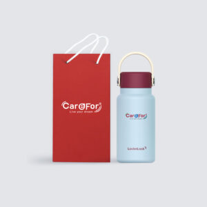 Quà Tặng Doanh Nghiệp Vivagift 33 Bình giữ nhiệt LocknLock Mini Pocket Tumbler có quai xách LHC4438BLU - Quatangviva.com