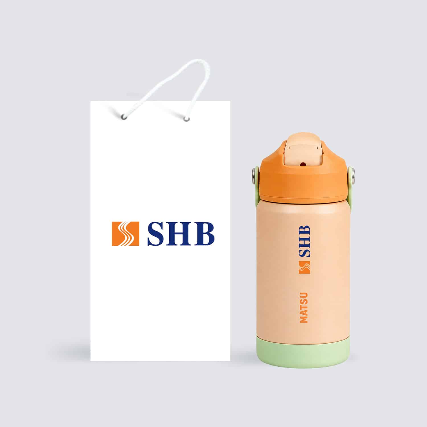 Quà Tặng Doanh Nghiệp Vivagift 32 Bình giữ nhiệt trẻ em DASHI Matsu 360ml
