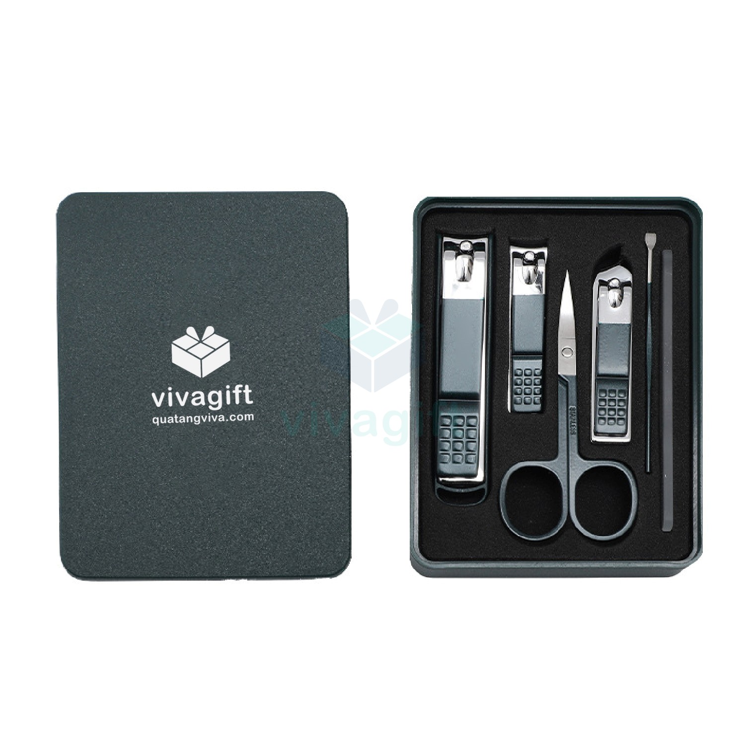 Bộ bấm móng tay 6 món GSBM-05 - Quatangviva.com