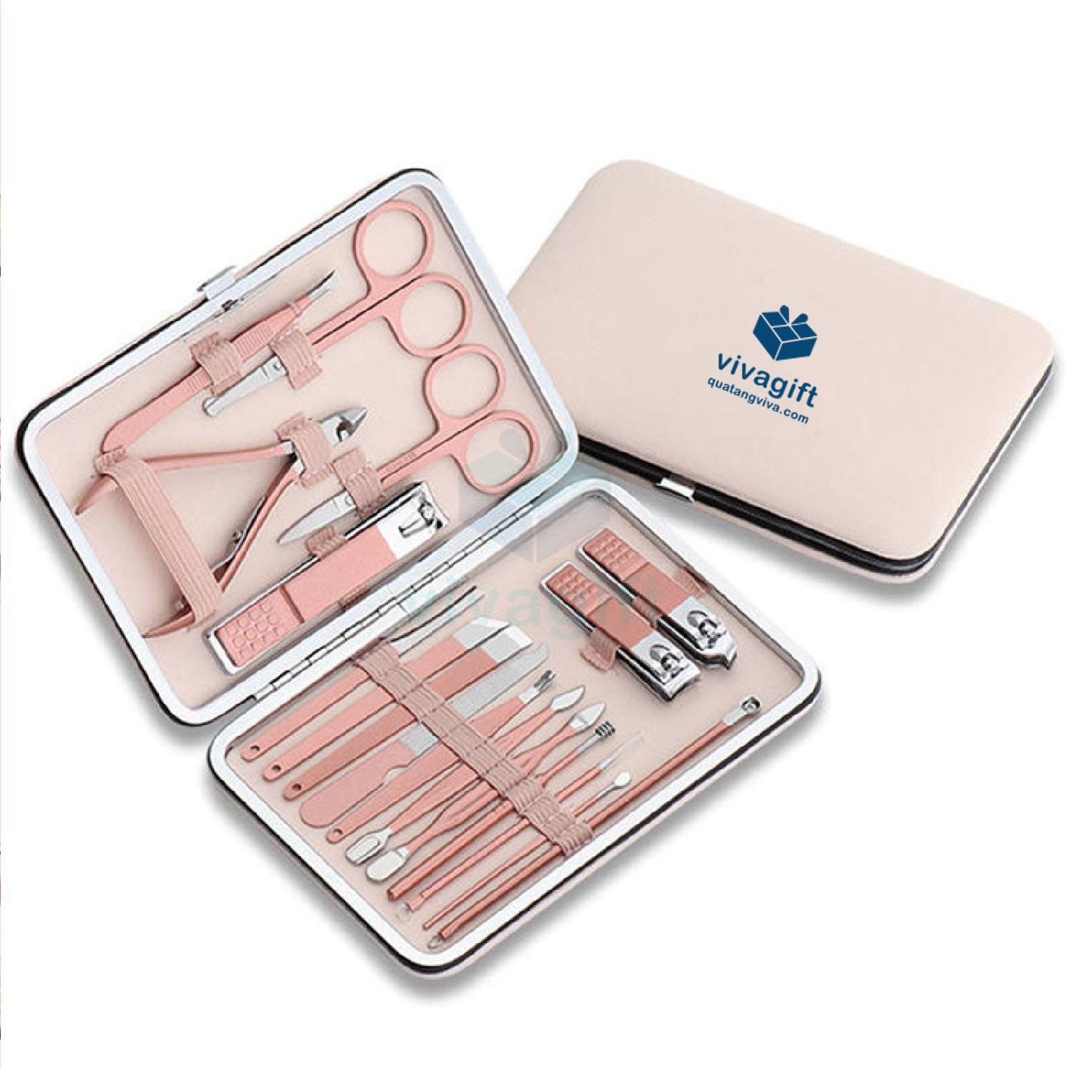 Bộ dụng cụ cắt móng tay 18 món GSBM-08 3 Bộ dụng cụ cắt móng tay 18 món GSBM-08 - Hình ảnh 3