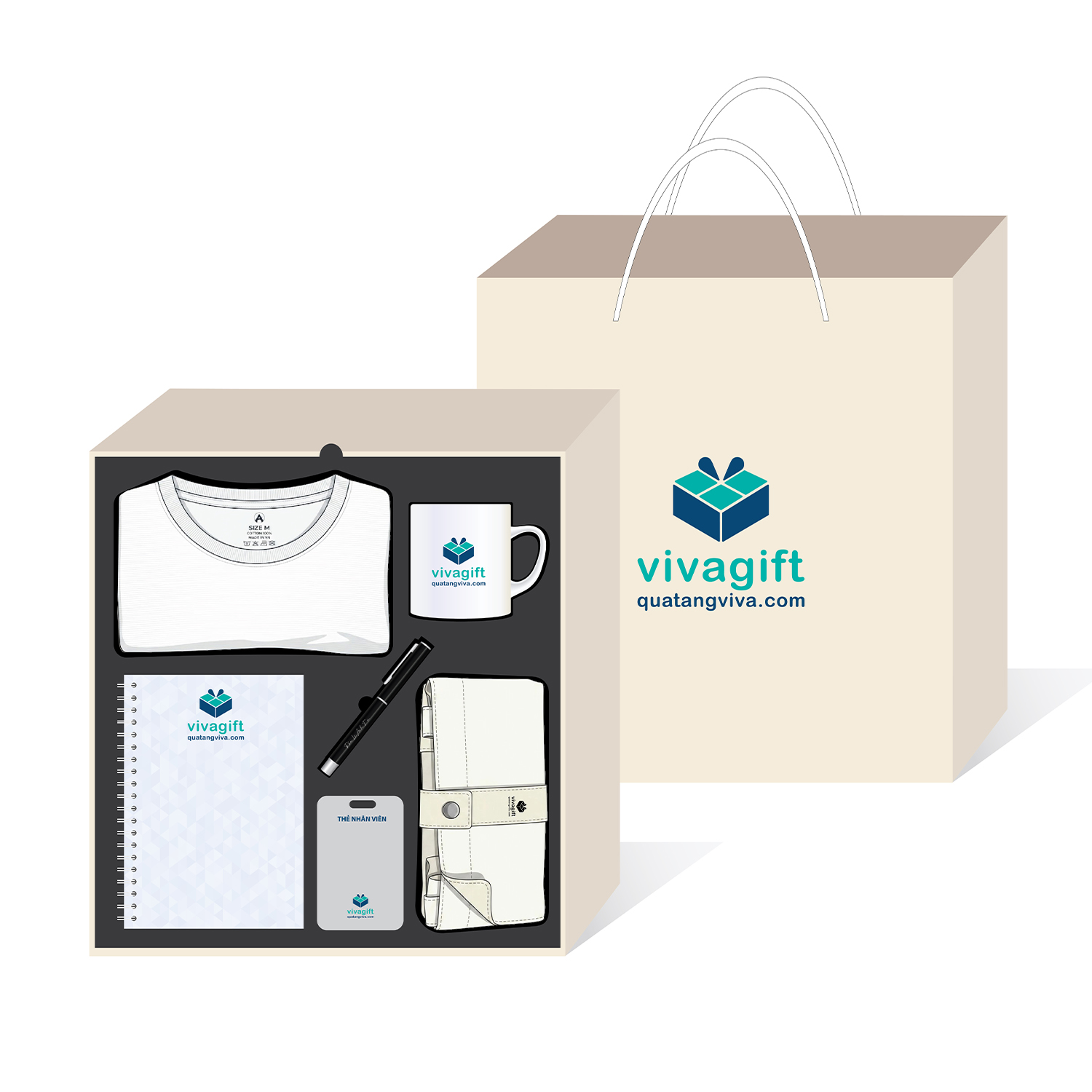 Quà Tặng Doanh Nghiệp Vivagift 31 Bộ giftset/Set quà tặng doanh nghiệp GS244