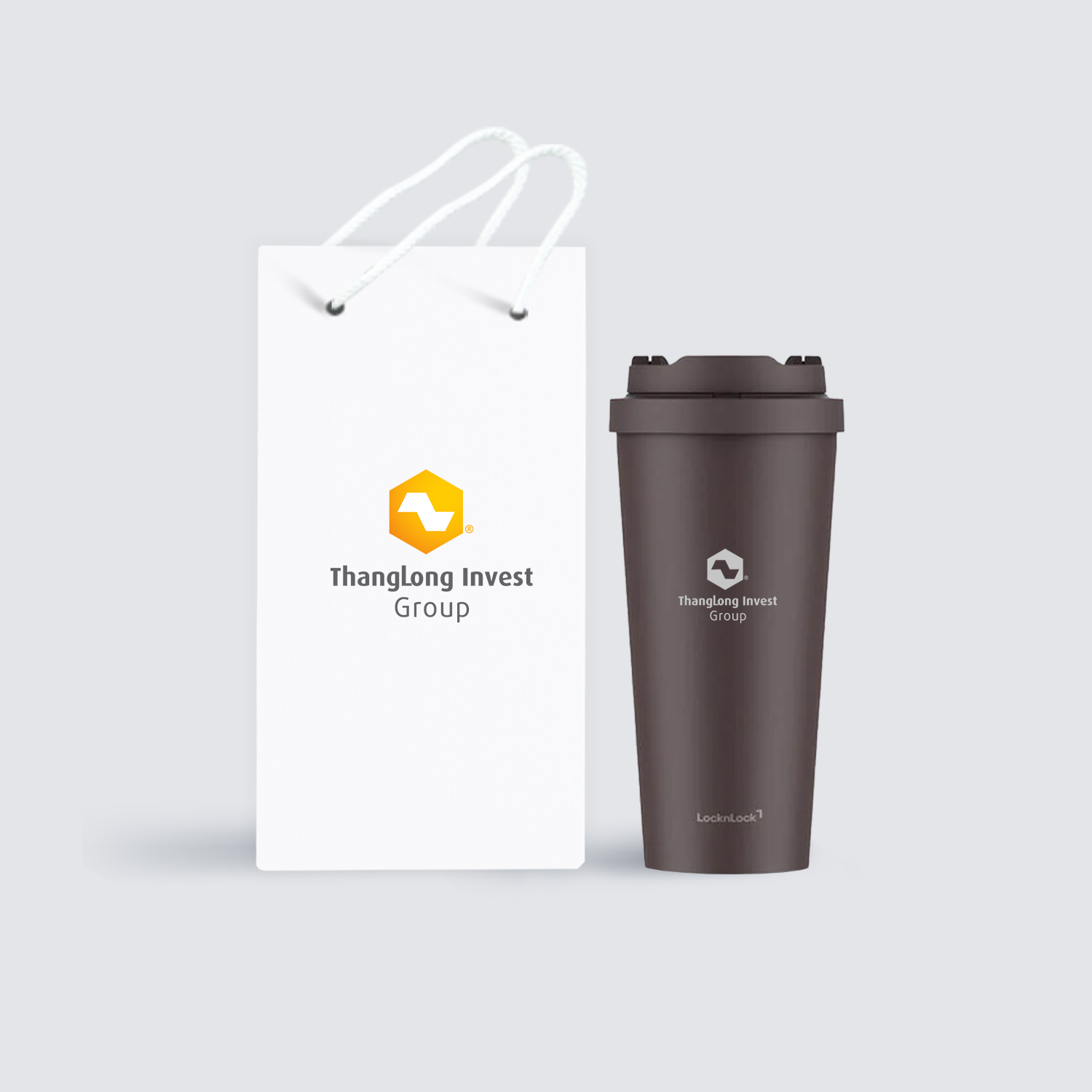 Quà Tặng Doanh Nghiệp Vivagift 31 Bình giữ nhiệt LocknLock Energetic Ceramic Tumbler 550ml LHC3414 - Quatangviva.com