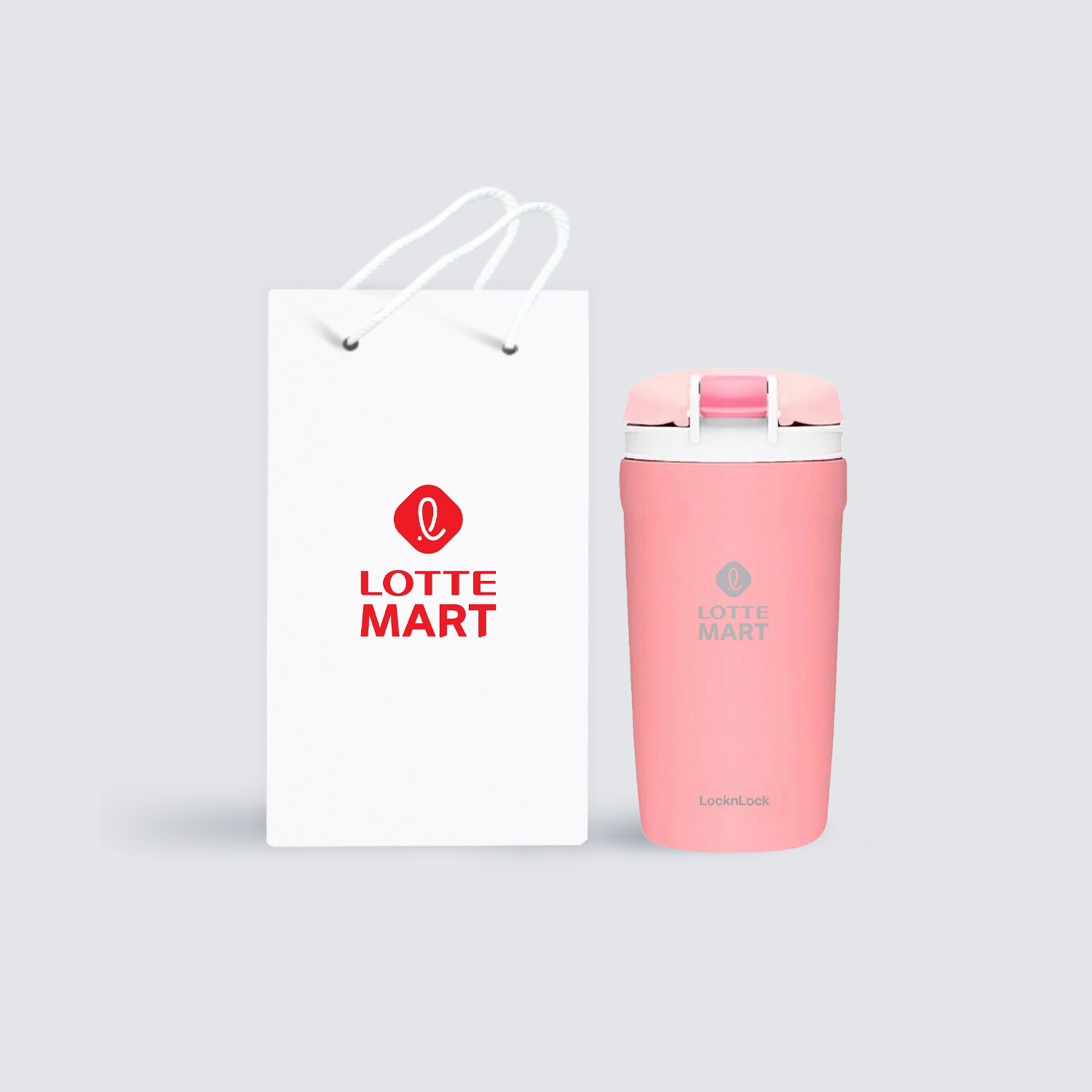 Quà Tặng Doanh Nghiệp Vivagift 36 Bình giữ nhiệt LocknLock Dual One Touch Tumbler 430ml LHC3282 - Quatangviva.com