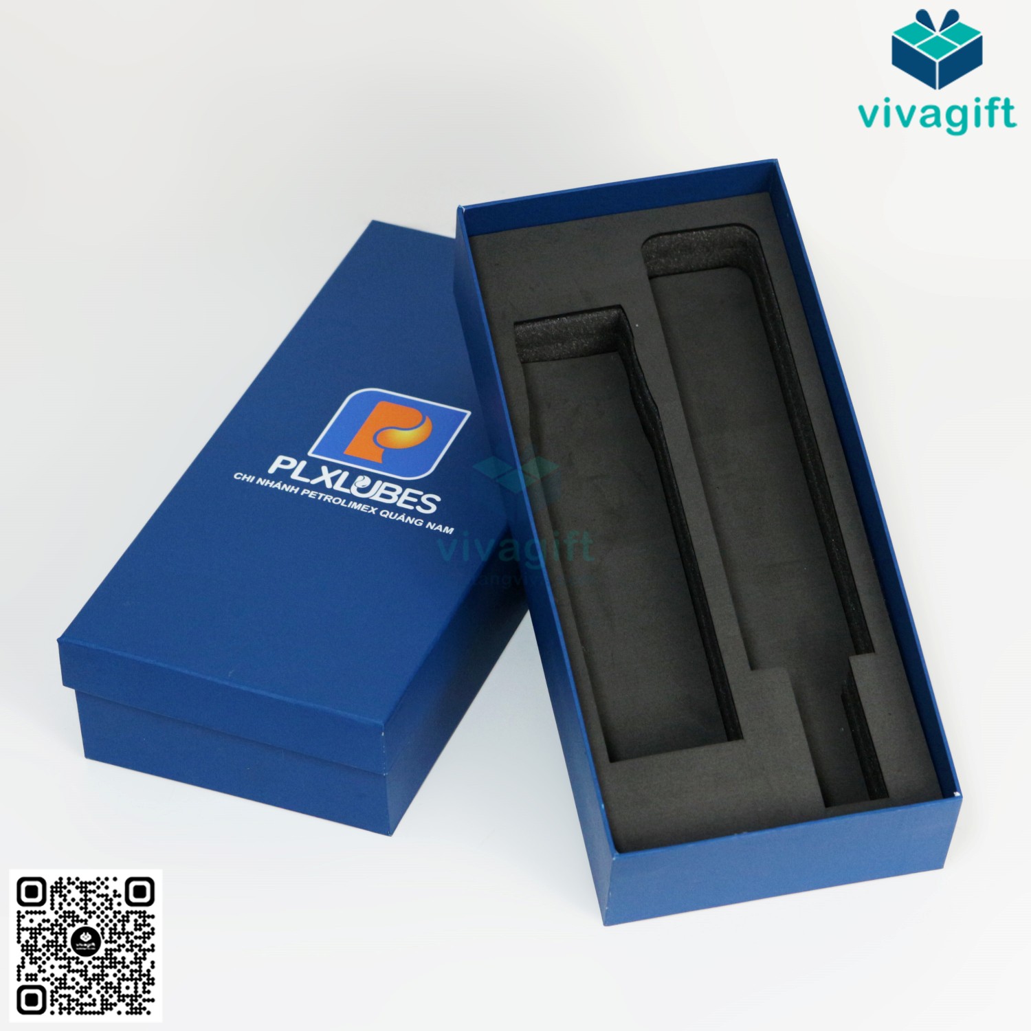 Quà Tặng Doanh Nghiệp Vivagift 87 Hộp Quà Đựng Bình Giữ Nhiệt, Ô Dù HAD11 - Quatangviva.com
