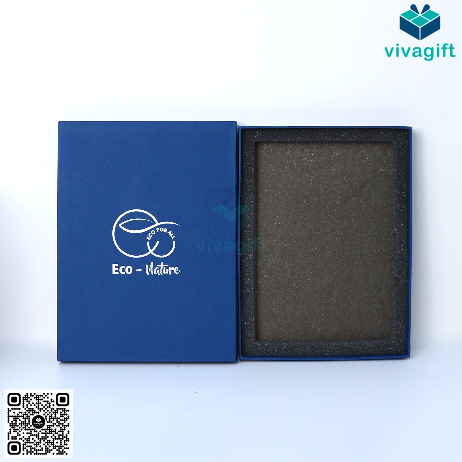 Quà Tặng Doanh Nghiệp Vivagift 91 Hộp Quà Tặng In Logo Đựng Sổ Tay - Quatangviva.com
